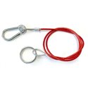 Abreissseil Karabiner / Ring