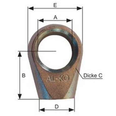 Auge AL-KO M10, verz.