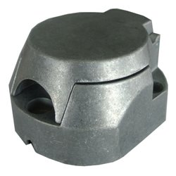 Prise 7-pol. Alu oval