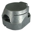 Prise 7-pol. Alu oval