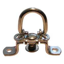 Bride zinguée rabattable