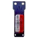 Pendelleuchte VIGNAL rot/weiss FES.88A