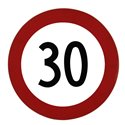 Autocollant 30KM/H