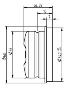 Bouchon de moyen KNOTT 2