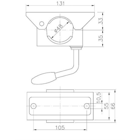 Support Standard "Winterhoff"