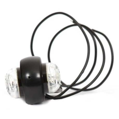 LED feu de gabarit 12-24V rouge blanc