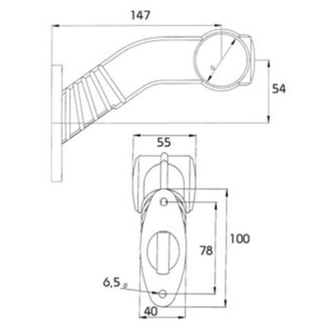 LED feu de gabarit 12-24V PRO-Superpoint III