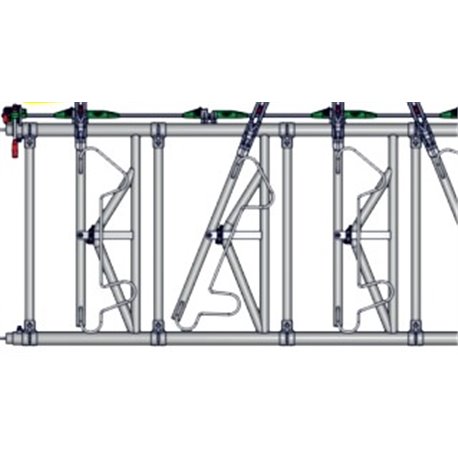 SICHERHEITSEINFANGGITTER MIT EINSTELLBAREN HALSWEITEN