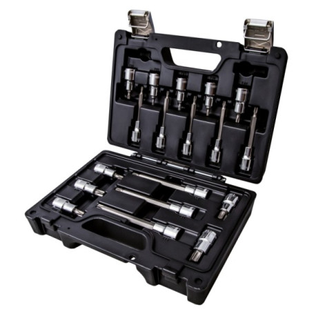 Steckschlüssel-Set Torx-Schraubendreher 1/2''