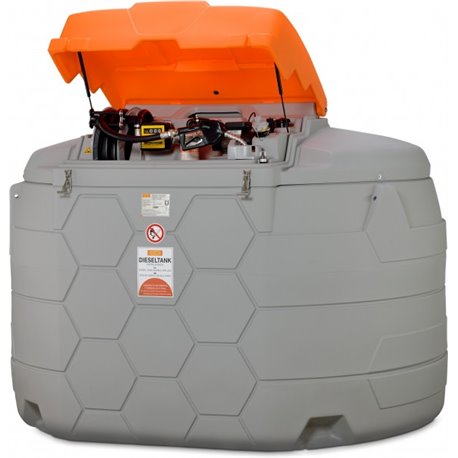 Stations CUBE 5000L  pour diesel Outdoor Premium avec homologation  pour la Suisse