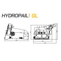 Angebauter Strohhäcksler HYDROPAIL 1 GL
