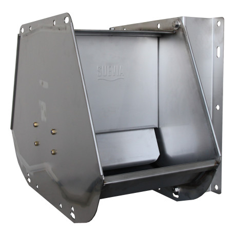 Abreuvoir en inox grand débit à clapet 