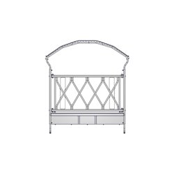 RATELIER 12 PLACES TYPE LS OBLIQUE 2X2M  2