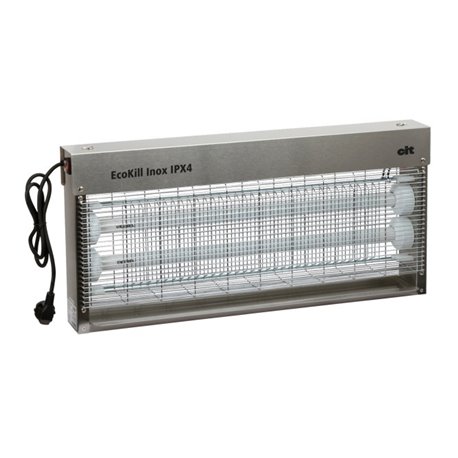Tue-mouches EcoKill Inox IPX4 40W 