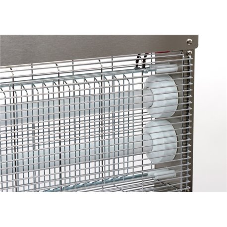 Tue-mouches EcoKill Inox IPX4 40W 