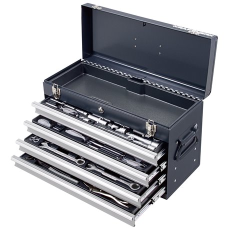 Boîte à outils Basic-Line, 1/4" + 1/2", 100 pcs.