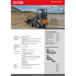 Chargeuse ultra-compacte Giant G1100 2