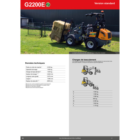Chargeuse Giant G2200E