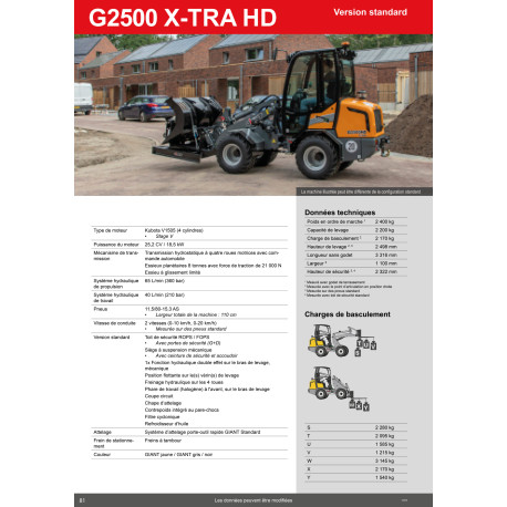 Lader Giant G2500 X-TRA HD