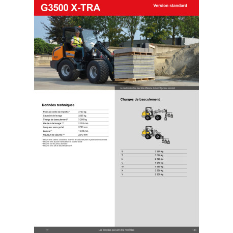 Chargeuse Giant G3500 X-TRA