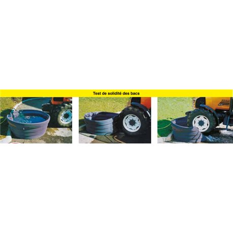 Bassin de pâturage en polyéthylène 