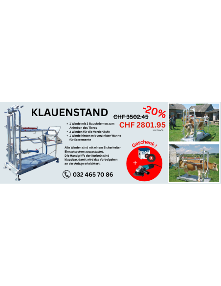 KLAUENPFLEGESTAND