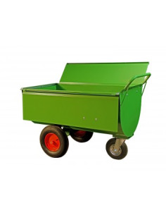 FUTTERWAGEN 400 L MIT DECKEL