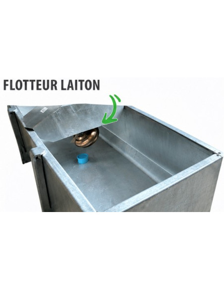 BAC NIVEAU CONSTANT GALVA 220L
