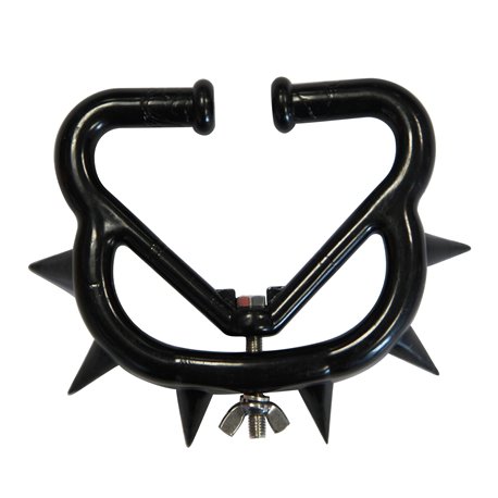 Antitêteur en plastique noir - 2 pièces 