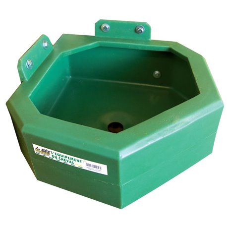 Mangeoire d'angle pour chevaux