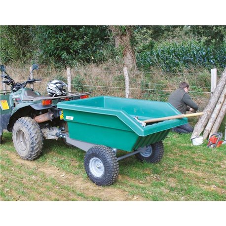 Remorque pour quad et micro-tracteur