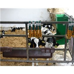 Mangeoire à crochets pour bovin/chevaux/ovin 2