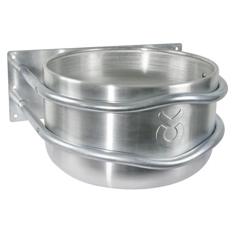 Mangeoire en aluminium pour chevaux