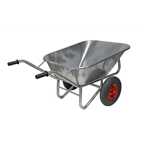 Brouette galvanisée 2 roues