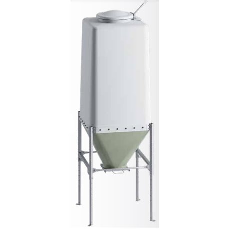 Fiberglas-Silo mit kleinem Fassungsvermögen 2