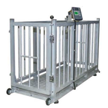 Cage de pesage Aluminium pour moutons/veaux/porcs