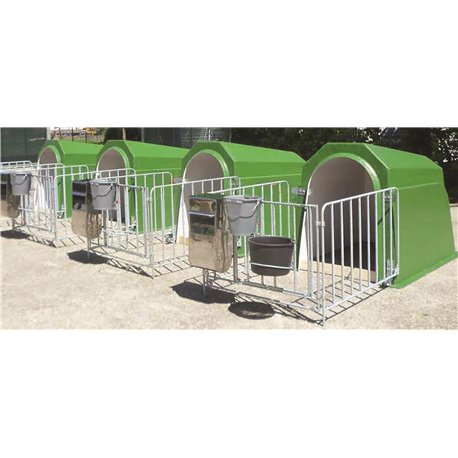 Niche + Courette pour 1 veau